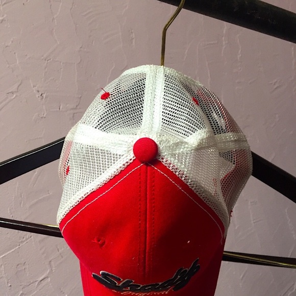 Shady Original Eminem Red + White baseball cap snapback Authentic Merch Vintage - Picture 6 of 10